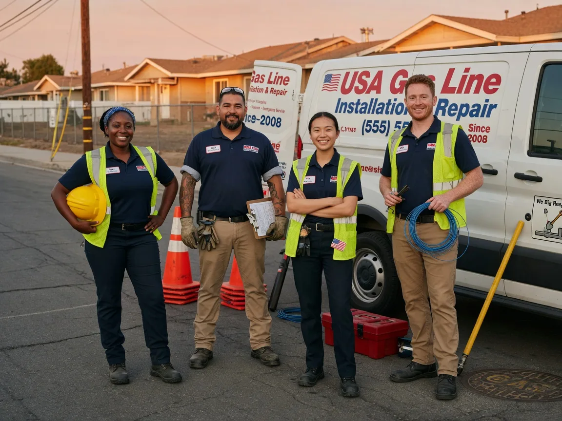 Gas Line Installation company in New Harmony, IN